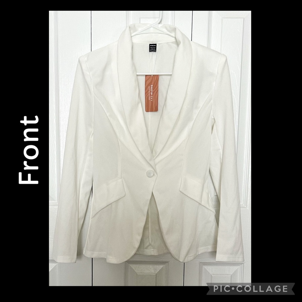 Elegant White Blazer
